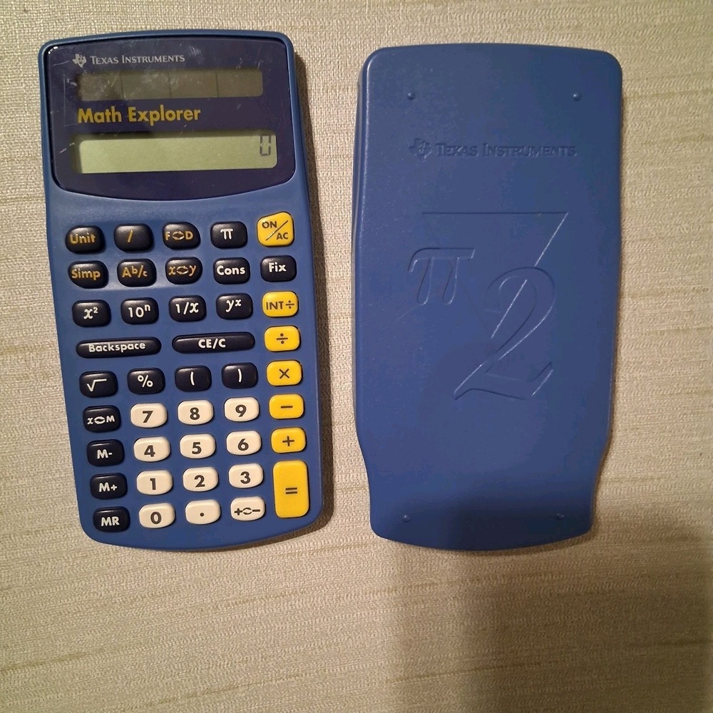 Texas Instruments math explorer With Cover Tested Working